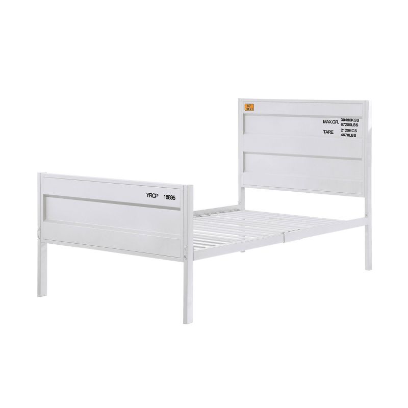Cargo 79&#34; Full Bed White - Acme Furniture, 3 of 6