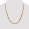 Black Bow Jewelry 6.25mm 14k Yellow Gold Solid Concave Anchor Chain Necklace - 2 of 4