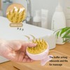 Evo Bytes Scalp Massager Shampoo Brush for Deep Cleaning and Relaxing Massage - Pink - 3 of 4