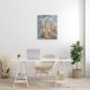 Stupell Industries Modern Blue Brushed Sitting Nude Canvas Art - 3 of 4