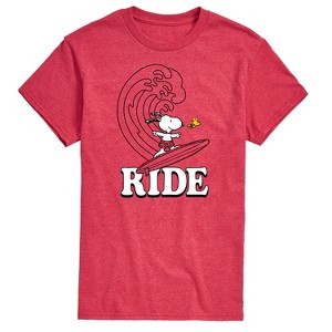Men's - Peanuts - Wave Ride Short Sleeve Graphic T-Shirt - 1 of 4
