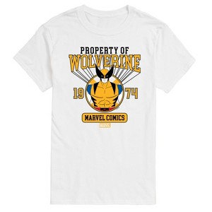 Men's - Marvel - Property of Wolverine Short Sleeve Graphic T-Shirt - 1 of 4