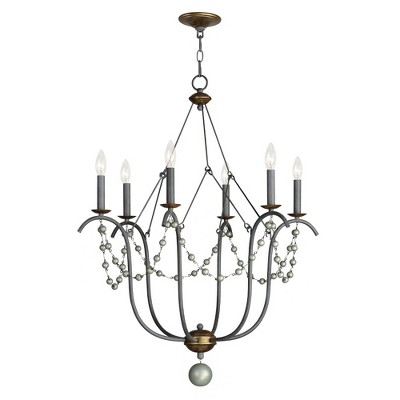 Maxim Lighting Formosa 6 - Light Chandelier in  Golden Noir