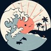 Men's Design By Humans OCN LP... By NDTank T-Shirt - 2 of 4