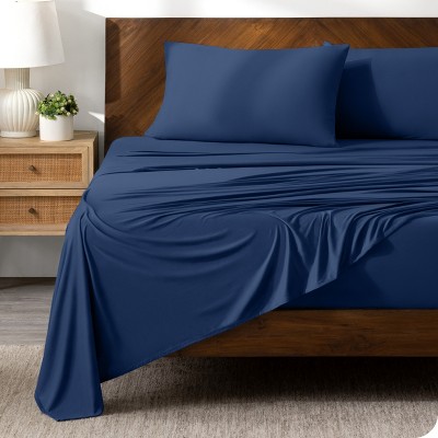 Premium 4 Way Microfiber Stretch Knit Sheet Set by Bare Home