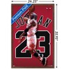 Trends International Michael Jordan - Jersey Framed Wall Poster Prints - 3 of 4