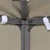 vidaXL Gazebo Canopy Beige Polyester 3x13.1ft Durable Gazebo Canopy - 4 of 4
