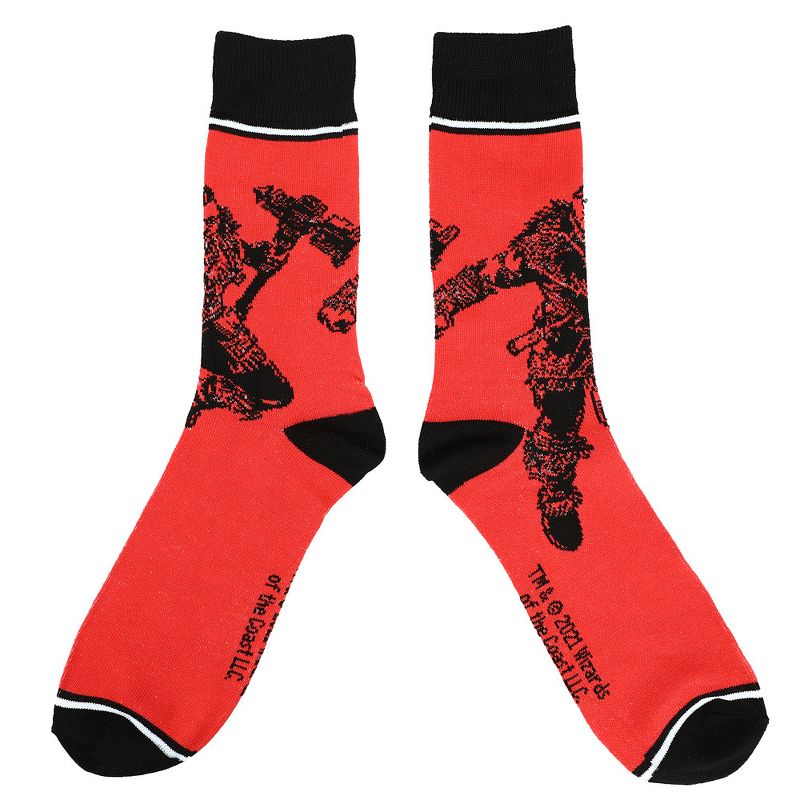 Dungeons and Dragons Casual 5-Pack Crew Socks for Men, 4 of 7