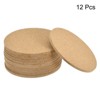 Unique Bargains Soft Thickened Cork Temperature-Resistant Tableware Coasters - 3 of 4