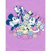Disney Minnie Mouse Lilo & Stitch Descendants Evie Uma Girls T-Shirt and French Terry Shorts Outfit Set Toddler to Big Kid - 4 of 4