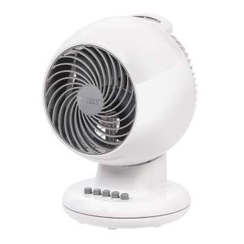 Comfort Zone 12 Oscillating Table Fan White : Target