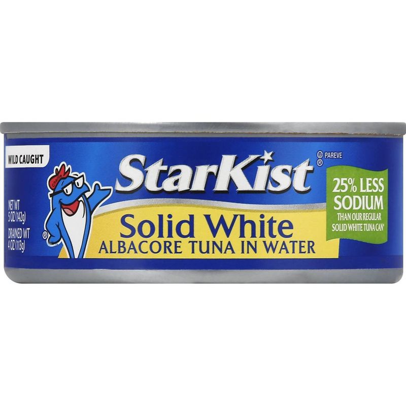 StarKist Low Sodium Solid White Albacore Tuna in Water - 5oz, 1 of 6