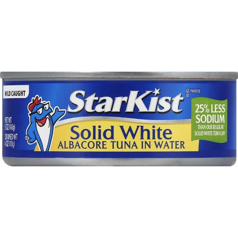 StarKist Low Sodium Solid White Albacore Tuna in Water - 5oz - image 1 of 4