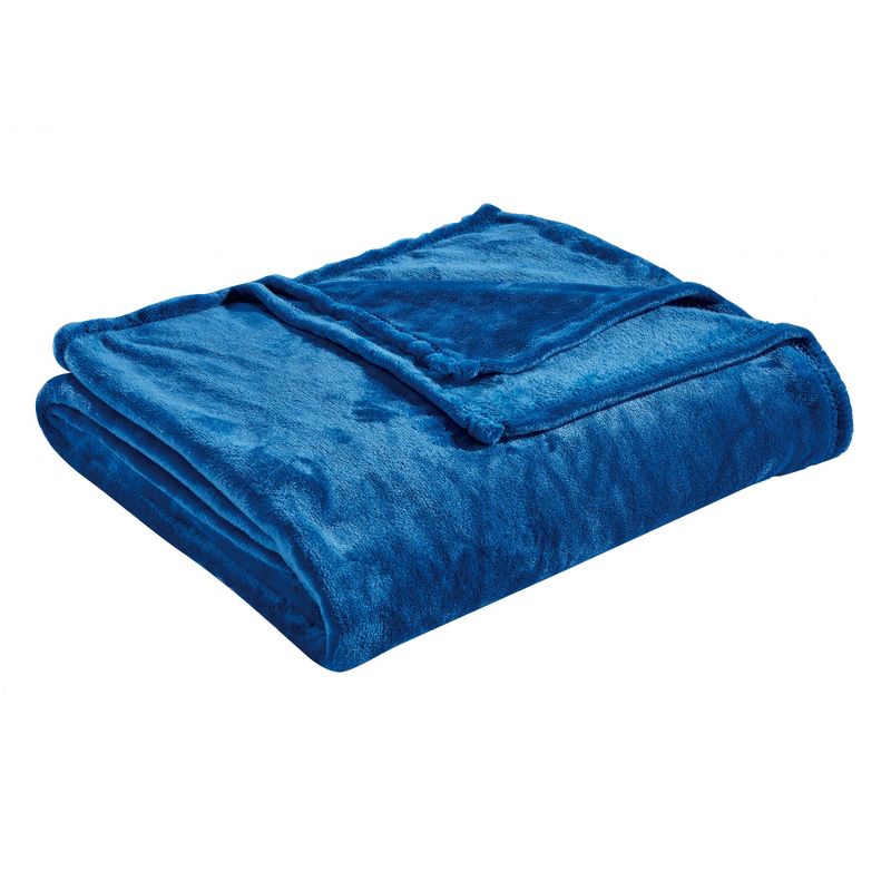 Super Plush Comfy Solid Microplush Blanket, 2 of 5
