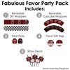 Big Dot of Happiness Flannel Fling Before The Ring - Buffalo Plaid Bachelorette Party Favors and Cupcake Kit - Fabulous Favor Party Pack - 100 Pieces - 2 of 4