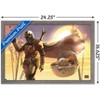 Trends International Star Wars: The Mandalorian - Manga Desert Framed Wall Poster Prints - 3 of 4