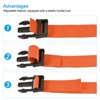Unique Bargains Travel Luggage Adjustable Buckle Outdoor Bag Suitcase Belt - 4 of 4