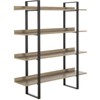 Melissa Etagere - FOX4282 - Light Brown/Black - Safavieh Couture - 3 of 4