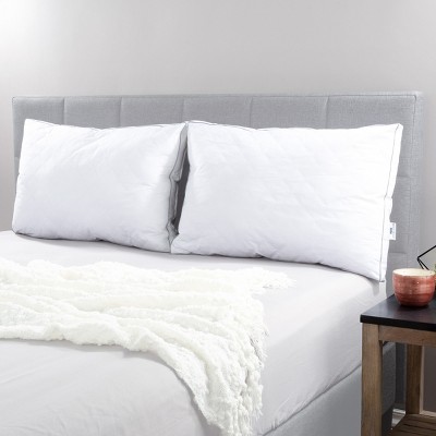 Pillows - Hypoallergenic Medium Soft Plush 100% Cotton and Down Alternative Polyester Filling with Gusset, Quilted by Hastings Home