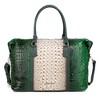 MKF Collection Raven Faux Crocodile-Embossed Women’s Duffle Bag by Mia K - 2 of 4