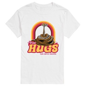 Men's - Disney - The Jungle Book Free Hugs Come and Get Squeezed Short Sleeve Graphic T-Shirt - 1 of 4