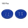 Unique Bargains Resin DIY Craft Flat 4-Hole Sewing Buttons 100 Pcs - 3 of 4
