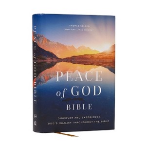 Peace of God Bible: Discover and Experience God's Shalom Throughout the Bible (Nkjv, Hardcover, Red Letter, Comfort Print) - 1 of 1