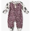 Baby Girls Painterly Petals Henley Romper - Tesa Babe - 2 of 2