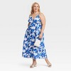 Women's Ruched Midi Dress - A New Day™ - 3 of 3