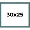PosterPalooza | Simple Blue Picture Frame - UV Acrylic, Backing Board, Hanging Hardware Included - 2 of 4