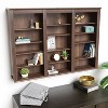 Prepac Triple Wall Mounted Storage Espresso: Laminated Media Cabinet, Holds 523 CDs, 213 DVDs - 3 of 4