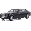 Rolls Royce Phantom EWB (Extended Wheelbase) Diamond Black 1/18 Diecast Model Car by Kyosho - 2 of 3