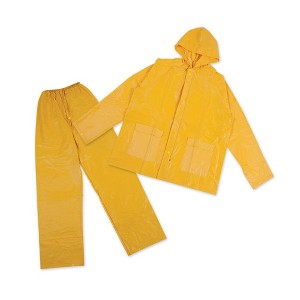 Stansport 2-Piece Laminated Industrial Rainsuit - Yellow - 1 of 1