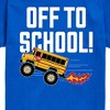 Boys' - Instant Message - Bus Off To School Short Sleeve Graphic T-Shirt - image 2 of 4