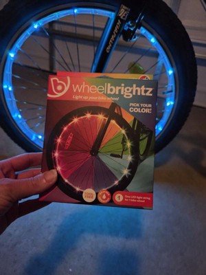 Brightz Color Morphing Bike Wheel LED Lights: Iron, Silicone