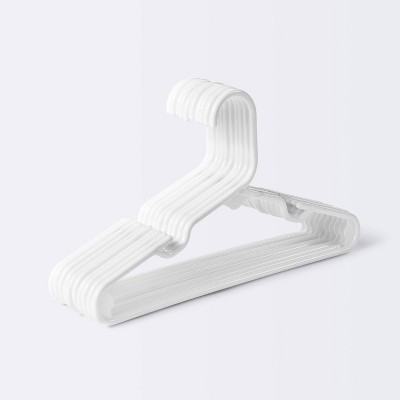 Parents' Choice Brand Infant and Toddlers Clothing Hanger, White