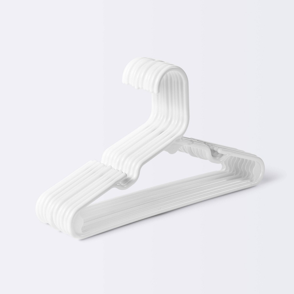 20 pack of case Baby Clothes Hangers - White - Cloud Island™