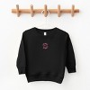 The Juniper Shop SmileyWorld Embroidered Be Good Do Good Smiley Toddler Sweatshirt - 2 of 4