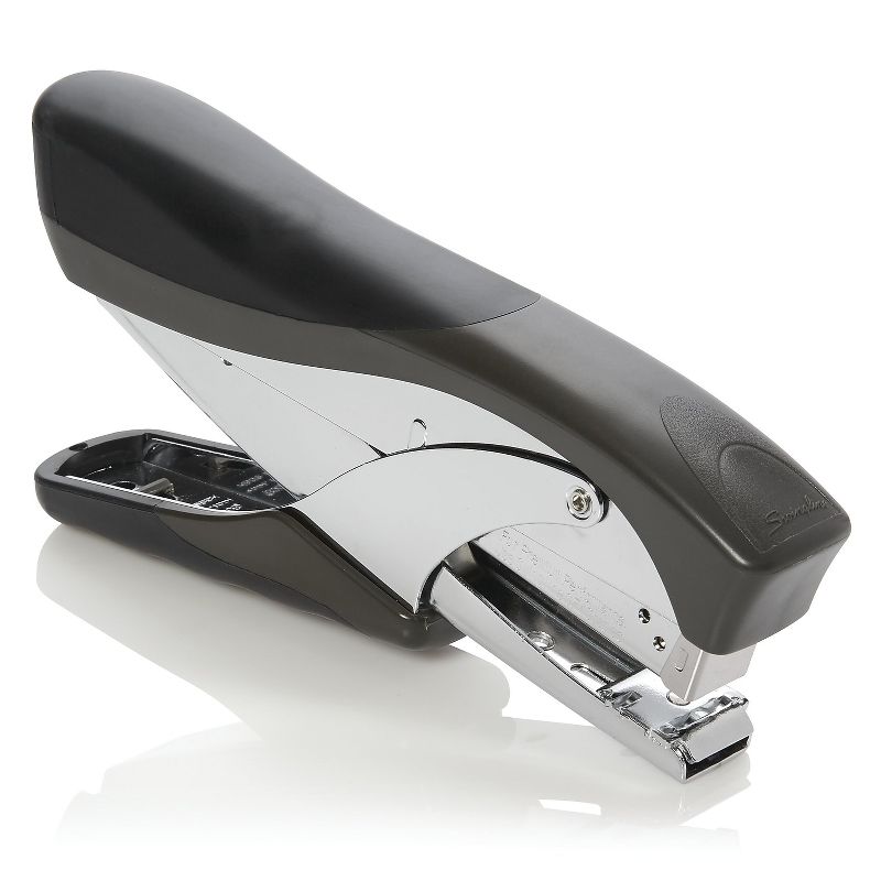 Swingline Premium Hand Stapler Full Strip 20-Sheet Capacity Black/Chrome/Dark Gray 29950, 3 of 7