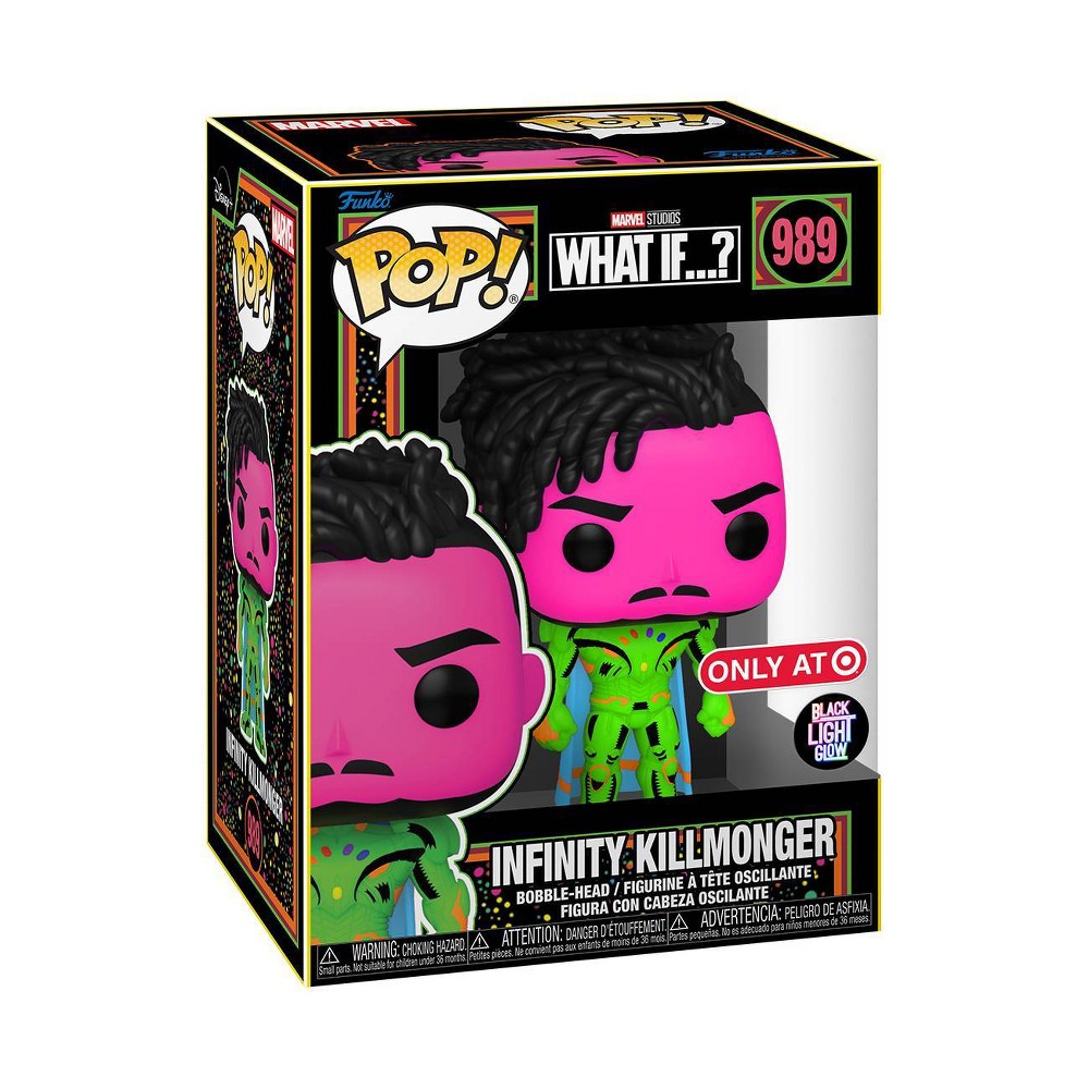 Funko POP! Collector's Box: What If...? - Killmonger (Blacklight) XL