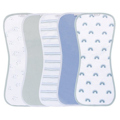 Baby Burp Cloths, Fleece Waterproof Multi-Use Pads