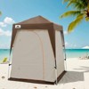 EAGLE PEAK 6x6 Pop Up Privacy Tent with Ground Mat, Photoshoots or Toilet Shelters - 2 of 4