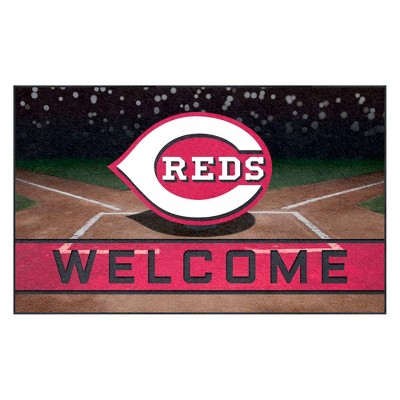 MLB Cincinnati Reds Crumb Rubber Door Mat 18"x30"