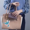 10pcs DIY 5D Colorful Hummingbird Art Key Rings Full Drill Double Sided Art Key Chain Set for Backpack Shoulder Bag Decoration - 4 of 4