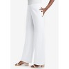 Jessica London Women's Plus Size Linen Wide Leg Sailor Pant - 4 of 4