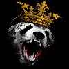 Women's Design By Humans King Panda By clingcling Racerback Tank Top - 2 of 3