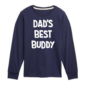 Men's - Instant Message - Dad & Son Matching Set Long Sleeve Graphic T-Shirt - 1 of 4