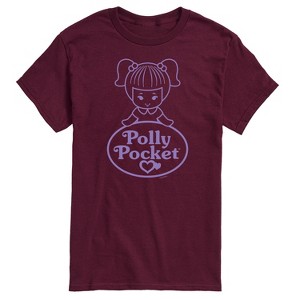 Men's - Polly Pocket - Logo And Doll Short Sleeve Graphic T-Shirt - 1 of 4