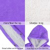 Catalonia Oversized Wearable Blanket Hoodie Sweatshirt for Kid Girl Boy,  Fleece Cozy Hooded Pullover for 7-16 yr Teen Youth Kid, Christmas Gift Idea - 4 of 4