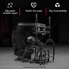Dardoo Adjustable Racing Sim Cockpit with Triple Monitor Stand & Ergonomic Seat | Compatible with Logitech/Thrustmaster | No Electronics - 4 of 4